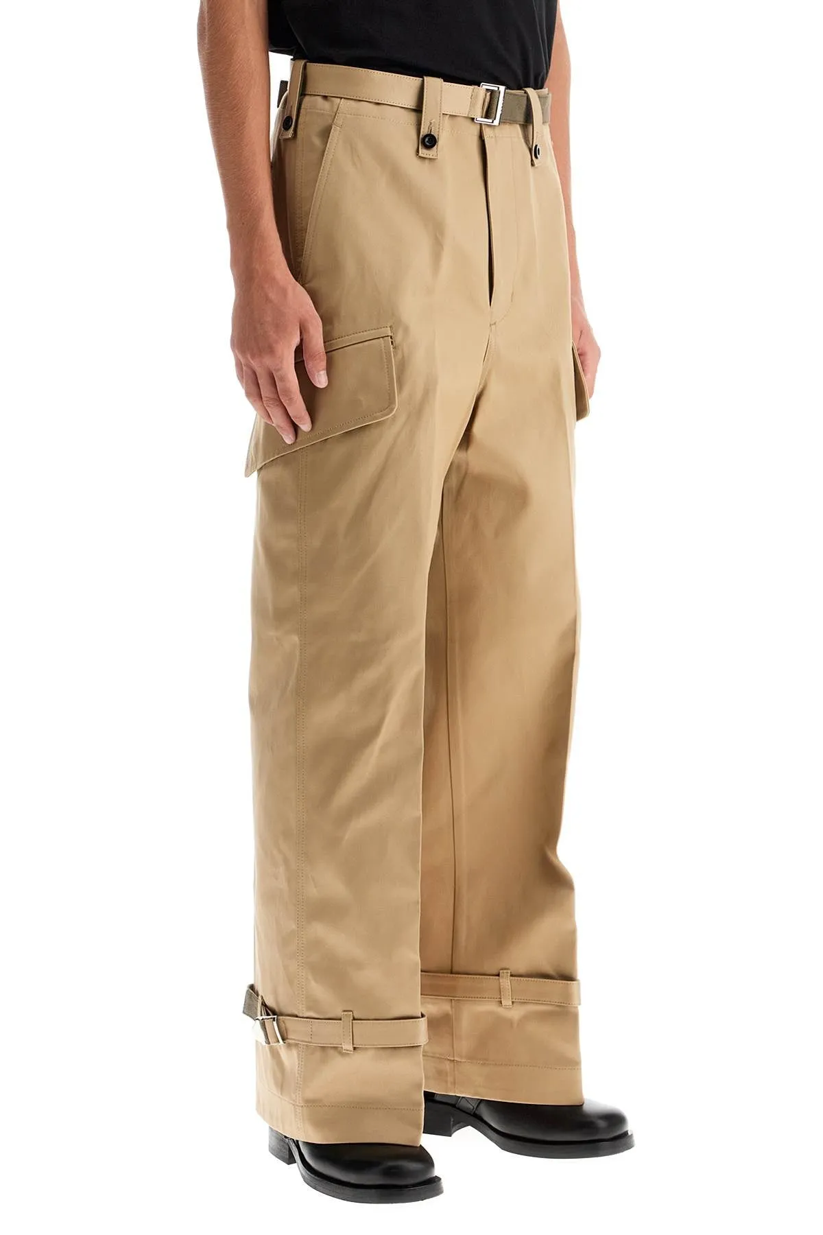 COTTON CHINO PANTS FOR