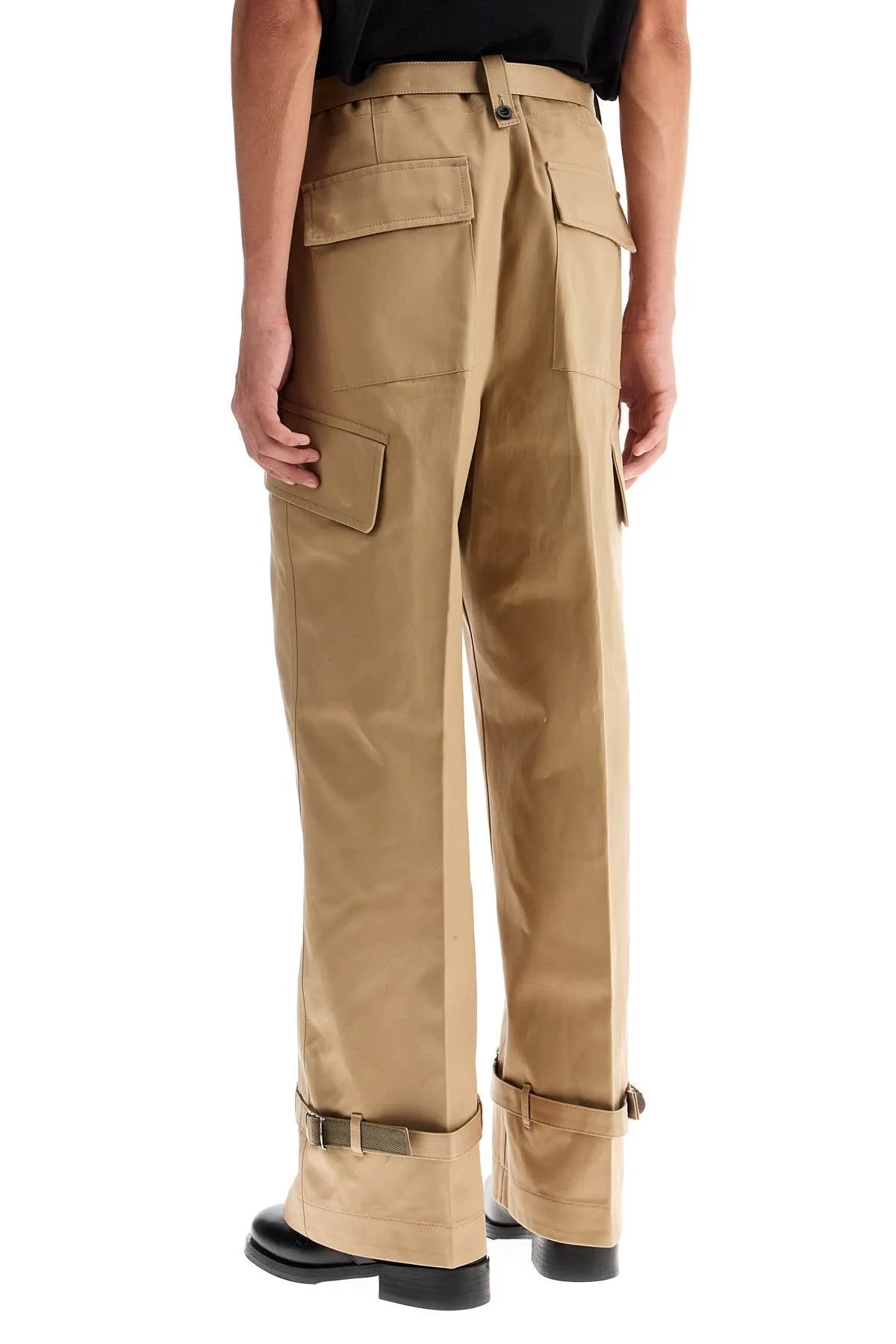 COTTON CHINO PANTS FOR