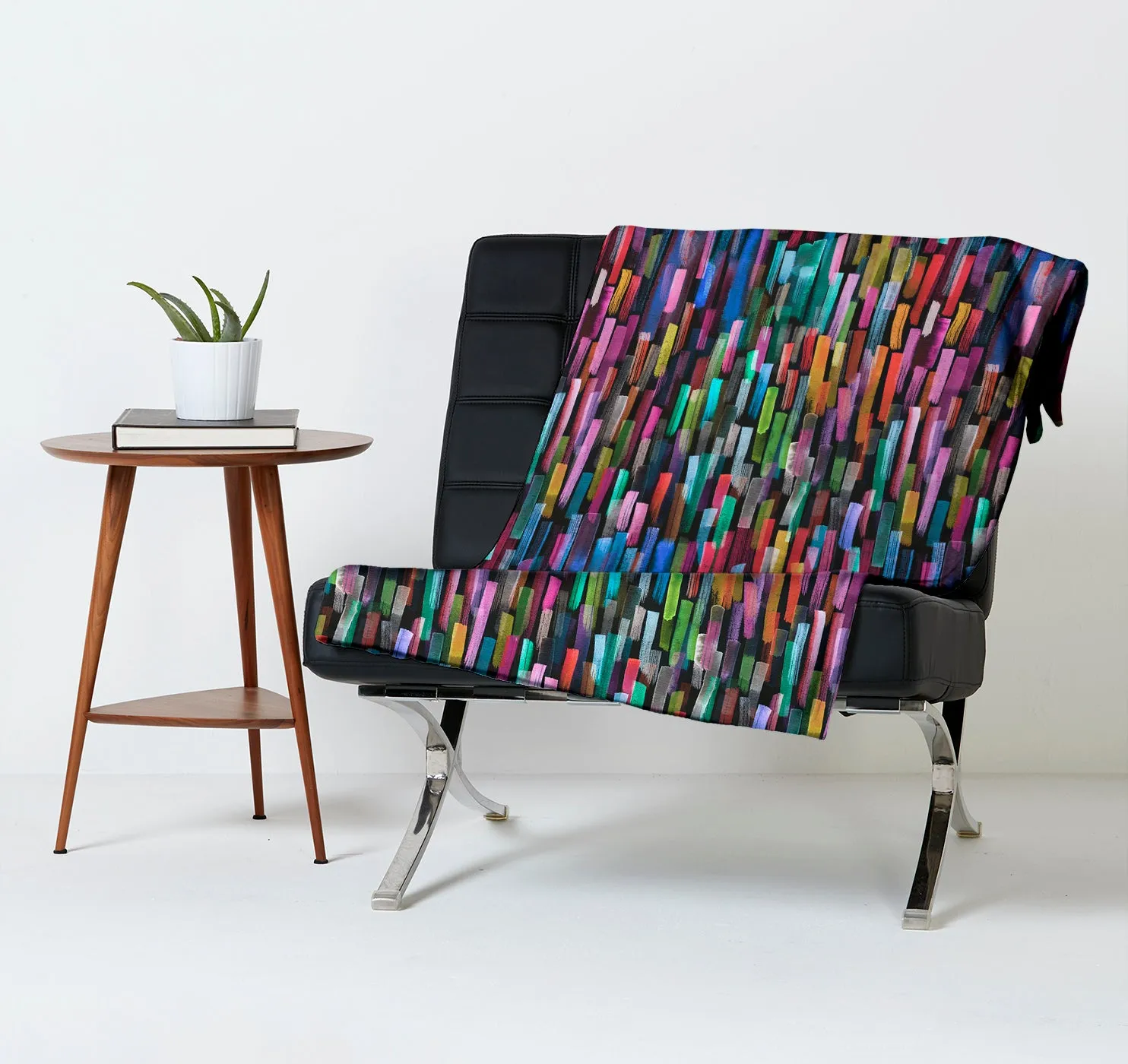 Throw Blanket, Brushstrokes
